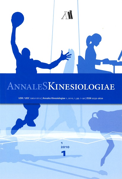Annales Kinesiologiae 2010